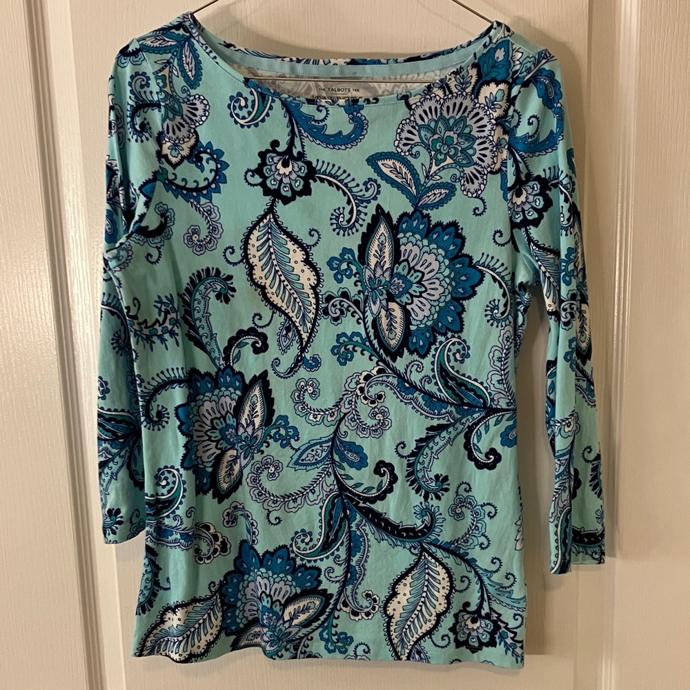Talbots knit top small